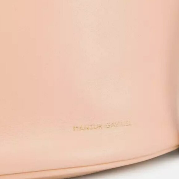 MANSUR GAVRIEL Lambskin Leather Drawstring Pouch Purse - Picture 2 of 9